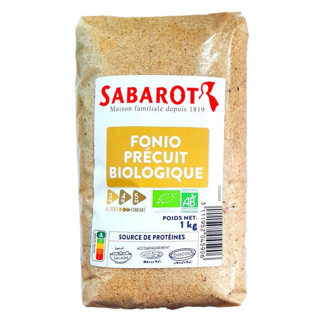 Sabarot Pre-Cooked Organic fonio Grain 1kg