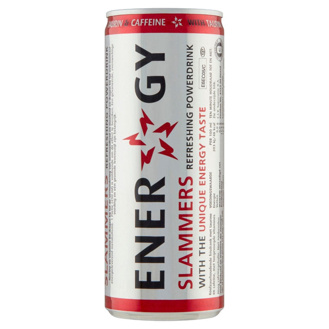 Slammers Energy drink 24 × 250ml