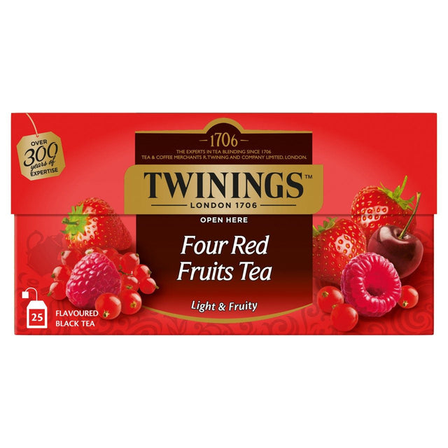 Twinings Black Tea Red Fruits 25-pack 50g