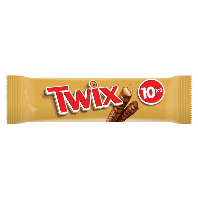 Twix Milk Chocolate Caramel Bars 10-pack 500g