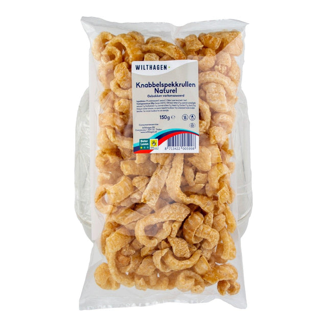 Wilthagen Pork Scratchings Original Savoury snacks 150g