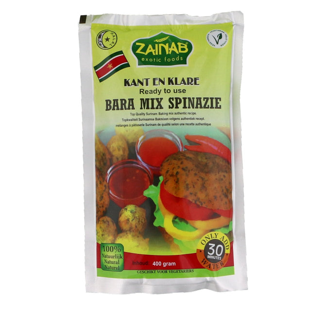 Zainab Baramix Spinach Baking mix 400g