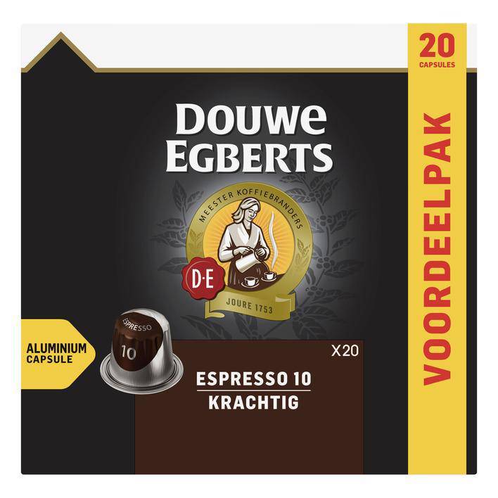 Douwe Egberts Espresso Strong Coffee Cups Buy Now for a Bold and Rich Brew Worldwide Delivery