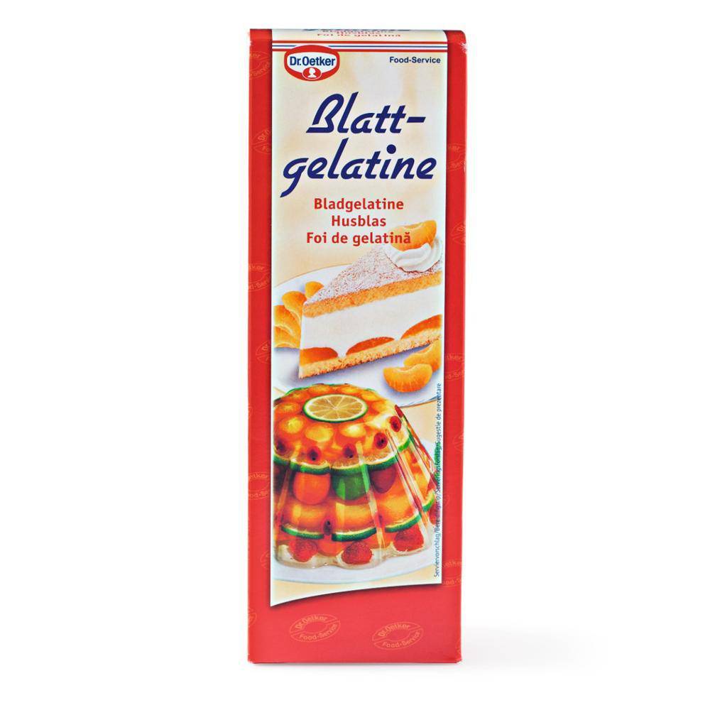 Dr. Oetker Blatt Gelatin HighQuality Gelatin Sheets Worldwide Delivery Pantry