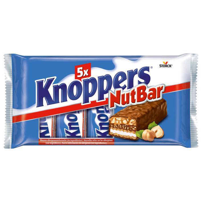 Delicious Knoppers Nut Bar Perfect Snack for Nut Lovers Worldwide