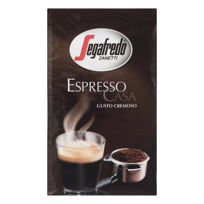 Segafredo Casa Gemalen Espresso Authentic Italian Ground Coffee
