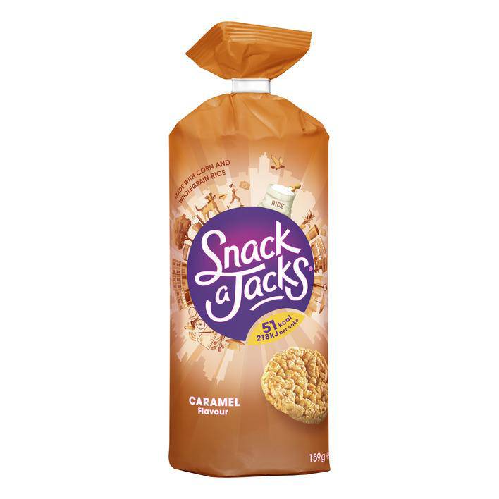Snack a Jacks Rice Cracker Caramel Pantry