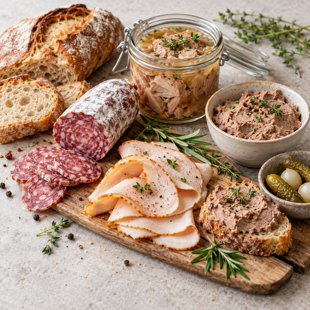 Selection of meat & poultry from Pantry's Dutch and European range