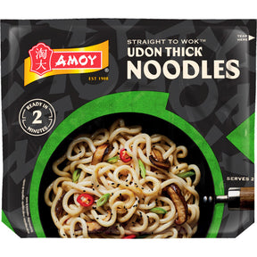 Amoy Straight to Wok Udon Thick Noodles - Worldwide Delivery - Order Online