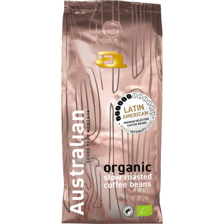 Australian Coffee Beans Latin American Organic, 500g