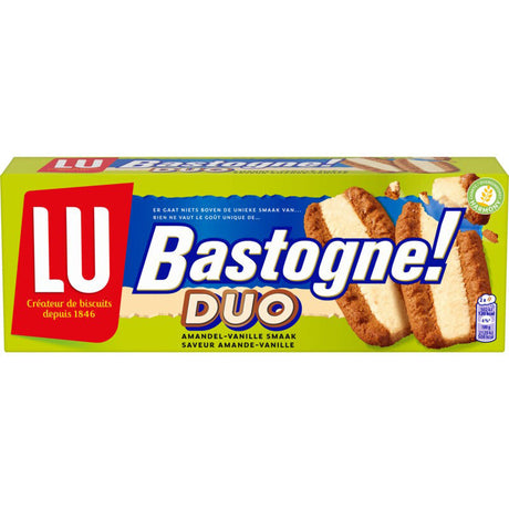 Bastogne Biscuits Duo Almond Vanilla - Worldwide Delivery - Order Online