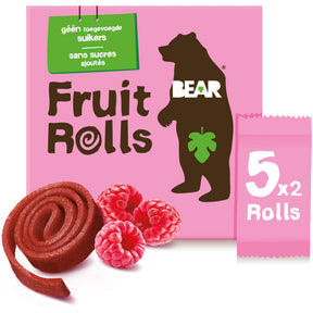 Bear Fruitsnack Raspberry Yoyo Candy Rolls - Worldwide Delivery - Order Online