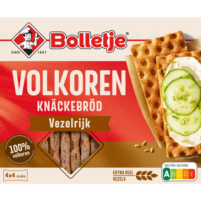 Bolletje Whole Grain Kn„ckebr”d - Worldwide Delivery - Order Online