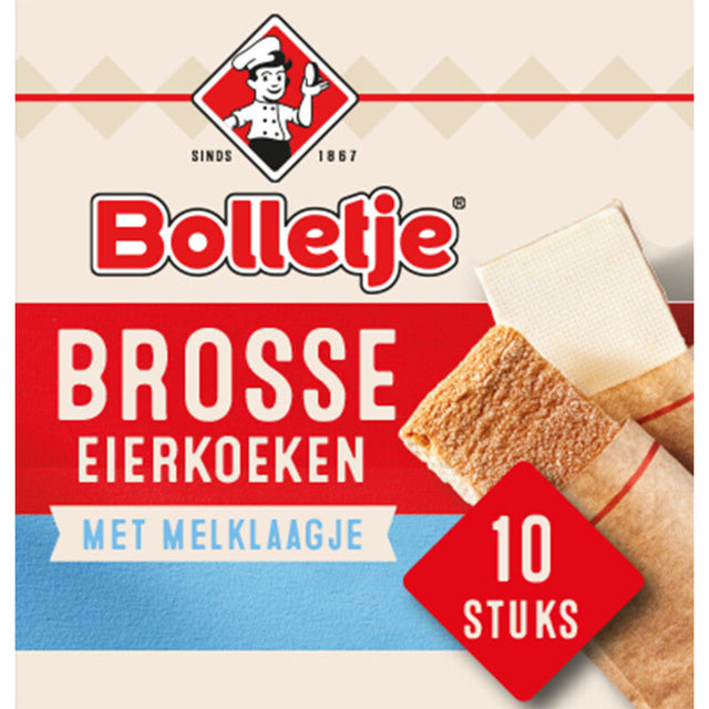 Bolletje Brosse Eierkoek Milk Biscuits, 155g