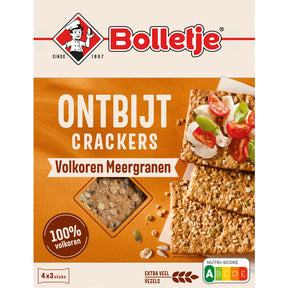 Bolletje Breakfast Crackers Whole Grain Multigrain, 255g