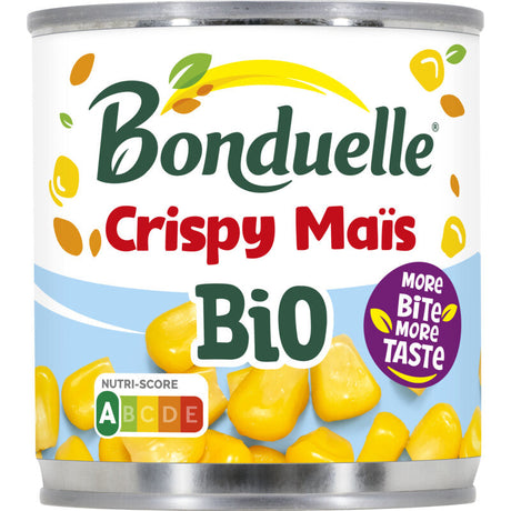 Bonduelle Crispy Corn Organic Sweetcorn, 150g