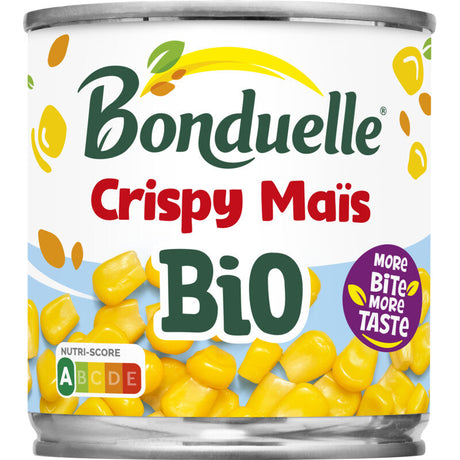 Bonduelle Crispy Corn Organic Sweetcorn, 300g