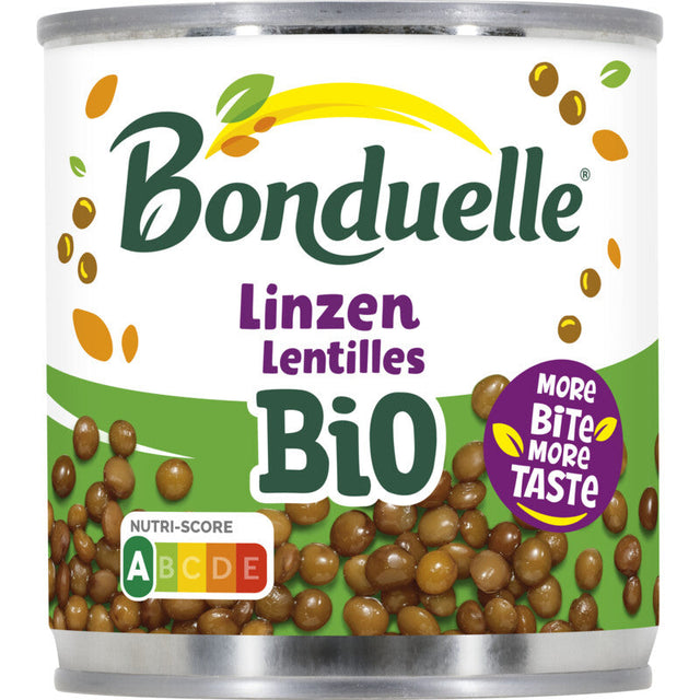 Bonduelle Lentils Organic, 160g