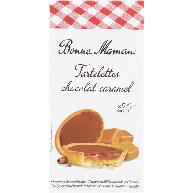 Bonne Maman Tartelettes Chocolat Caramel - Worldwide Delivery - Order Online