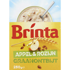 Brinta Cereal Breakfast Apple-raisin - Worldwide Delivery - Order Online