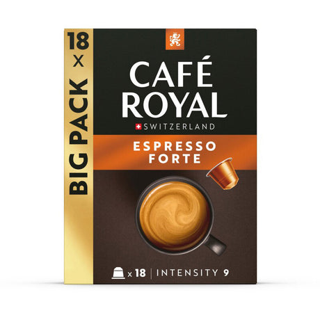 Café Royal Espresso Forte 18-pack - Worldwide Delivery - Order Online