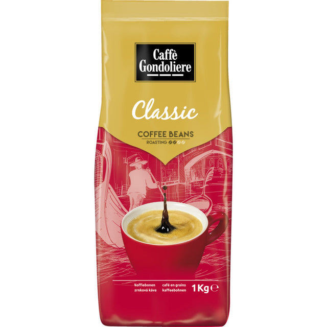 Caffe Gondoliere Rosso Beans - Worldwide Delivery - Order Online