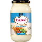Calvé Mayonnaise Light & Creamy Sauce Jar, 450ml