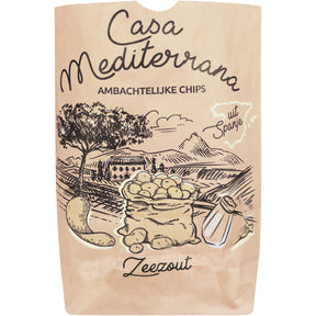 Casa Mediterrana Sea Salt Potato Chips 150g