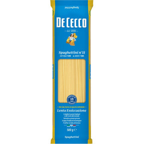 De Cecco Spaghettini No. 11 Pasta, 500g