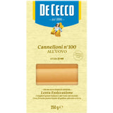 De Cecco Cannelloni all'uovo No. 100 Pasta, 250g