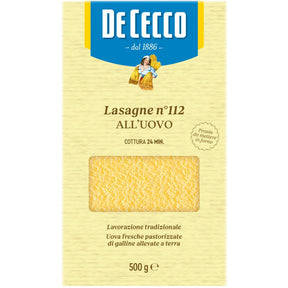 De Cecco Lasagne all'uovo No. 112, 500g