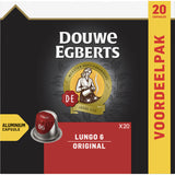 Douwe Egberts Lungo Original Coffee Cups, 20 capsules