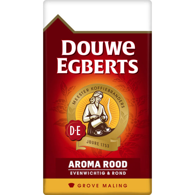 Douwe Egberts Aroma Rood Coarse Grind Filter Coffee, 500g