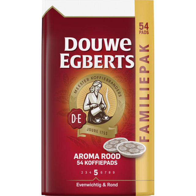 Douwe Egberts Aroma Red Coffee Pads, 54 pads