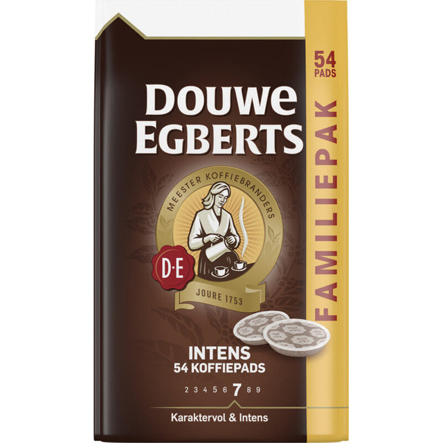 Douwe Egberts Intens Coffee Pads, 54 pads