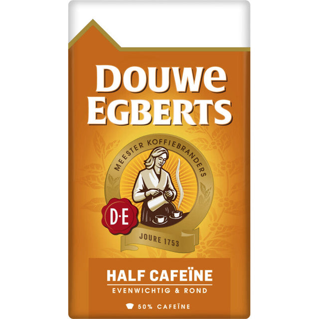Douwe Egberts Half-Caffeine Ground Filter Coffee 250g