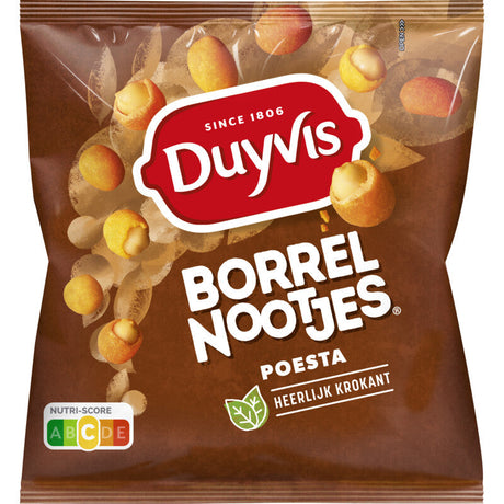 Duyvis Borrelnootjes Poesta Coated peanuts, 275g