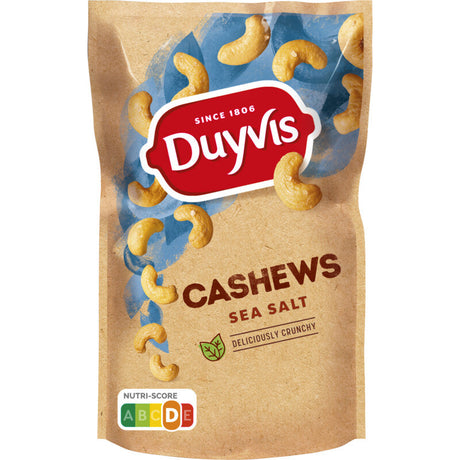 Duyvis Puur Natuur Cashews Seasalt, 125g