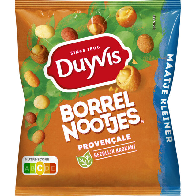 Duyvis Borrelnootjes Provençale Coated Peanuts 125g