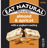 Eat Natural Fruit & Nut Bars Almond & Apricot, 3 × 50g