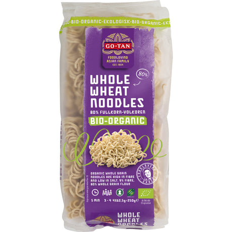 Go-Tan Whole Wheat Noodles Whole Grain Organic - Worldwide Delivery - Order Online