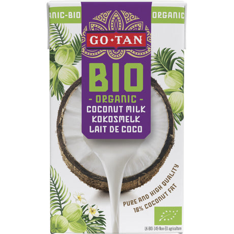Go-Tan Organic Coconut Milk Organic - Worldwide Delivery - Order Online