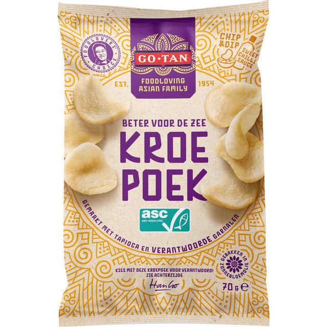 Go-Tan Kroepoek Naturel - Worldwide Delivery - Order Online