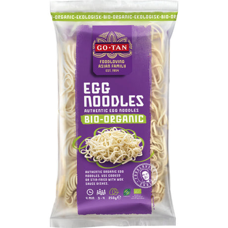 Go-Tan Egg Noodles Organic - Worldwide Delivery - Order Online