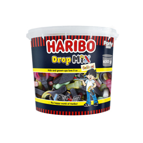 Haribo Colored Licorice Mix Mixed Fruit Sweets, 650g