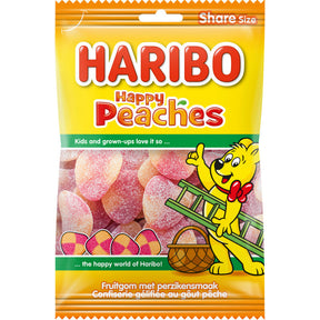 Haribo Peaches Fruit Gums, 250g