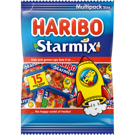 Haribo Starmix Mini Mixed Fruit Sweets, 375g