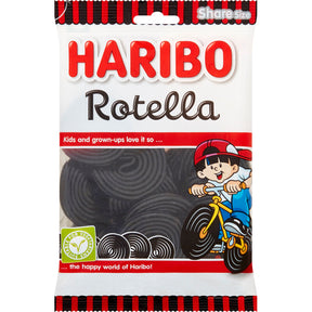 Haribo Rotella Liquorice Sweets, 250g