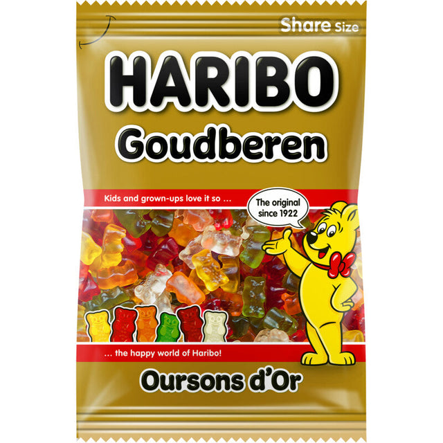 Haribo Gold Bears Fruit Gums, 250g
