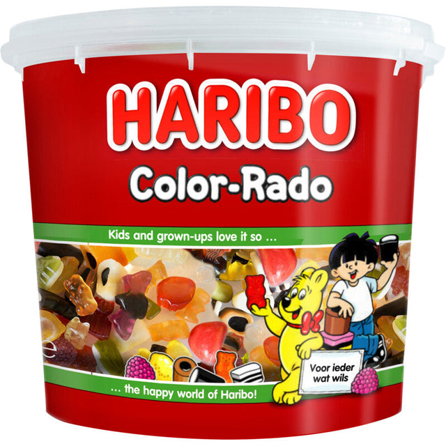 Haribo Color-rado Family Mixed Fruit Sweets, 650g